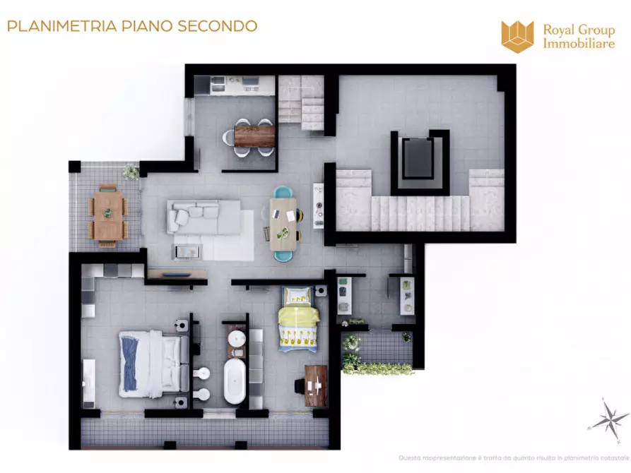 Immagine 21 di Appartamento in vendita  in via Nilde Iotti 7 a Soragna