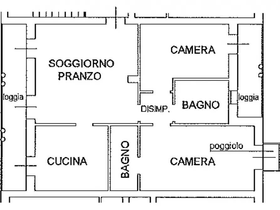 Immagine 26 di Appartamento in affitto  in via domenico loschi 9 a Treviso