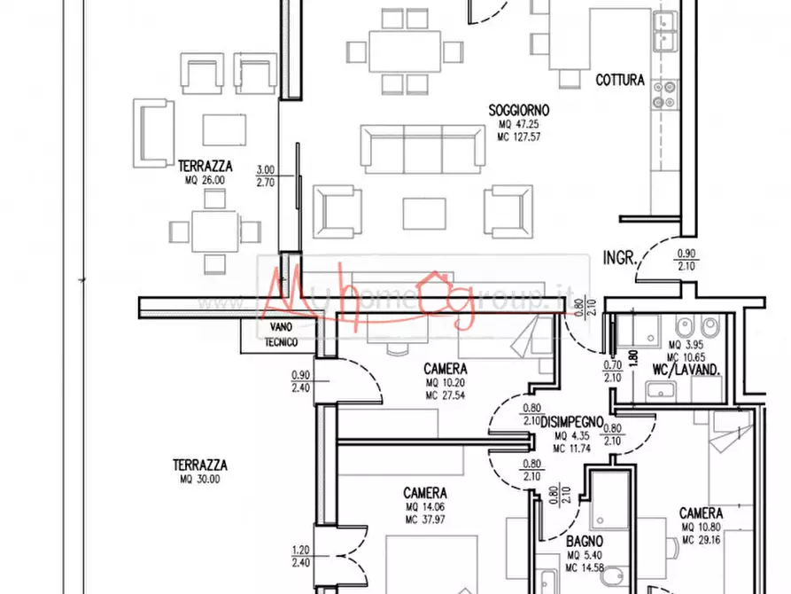 Immagine 8 di Appartamento in vendita  a Selvazzano Dentro