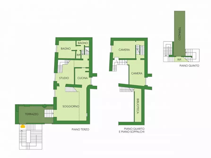 Immagine 21 di Appartamento in vendita  in SALITA POLLAIUOLI a Genova