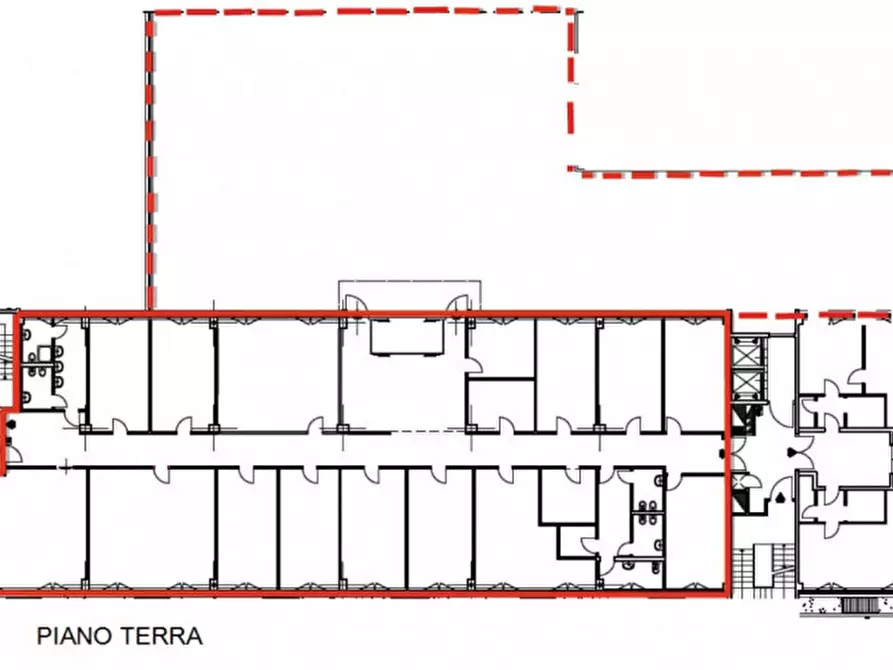Immagine 15 di Ufficio in affitto  in VIA BURONA a Vimodrone