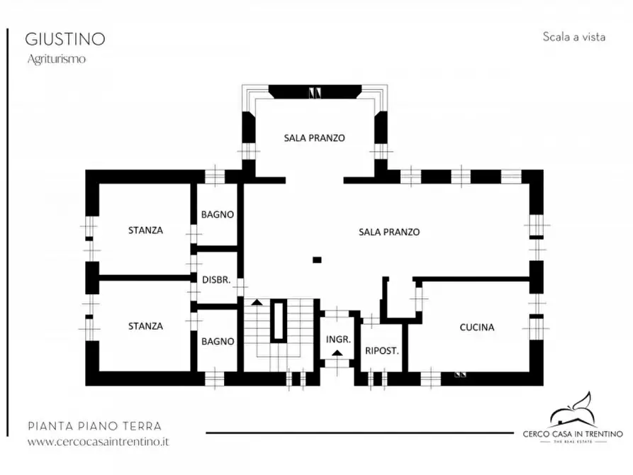 Immagine 13 di Hotel in vendita  a Giustino