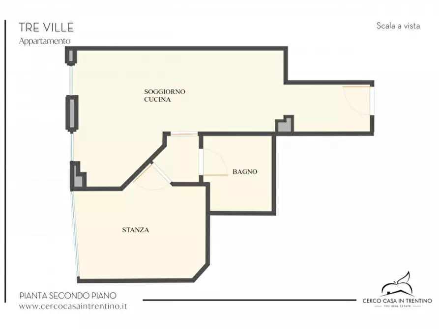 Immagine 15 di Appartamento in vendita  in Via Scaricle a Tre Ville