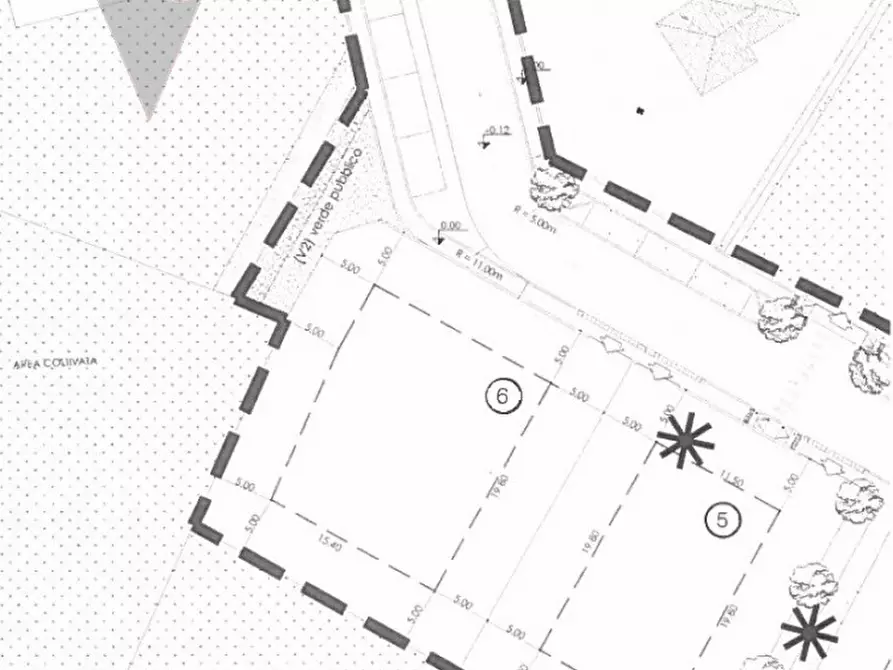 Immagine 2 di Terreno in vendita  a Piove Di Sacco