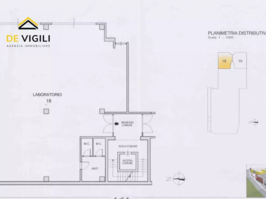 Immagine 5 di Laboratorio in vendita  in viale Alcide De Gasperi a Cles