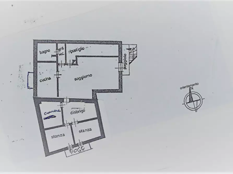 Immagine 24 di Appartamento in vendita  in Via per Roncio, n.5 a Mezzana