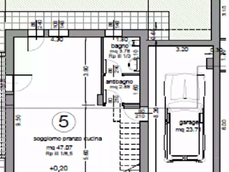 Immagine 13 di Villetta a schiera in vendita  a Ronco All'adige