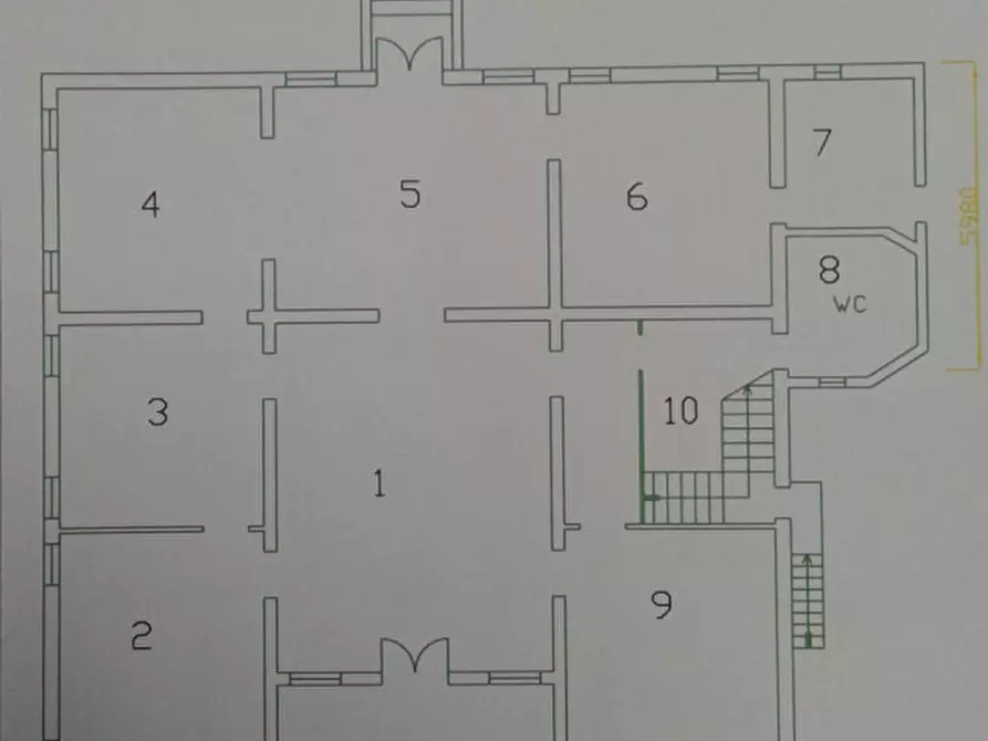 Immagine 7 di Villa in vendita  in via sorio 100 a Padova