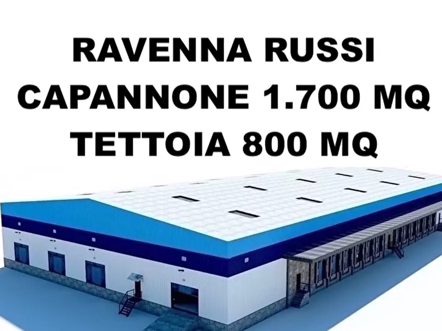 Immagine 1 di Capannone industriale in affitto  in russi a Russi