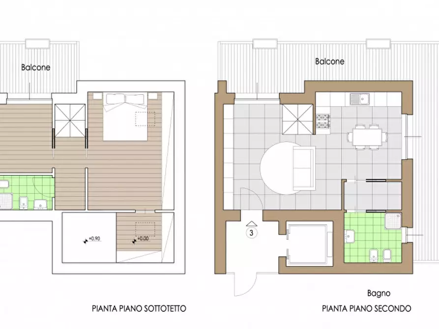 Immagine 12 di Appartamento in vendita  in viale Sicilia a Monza