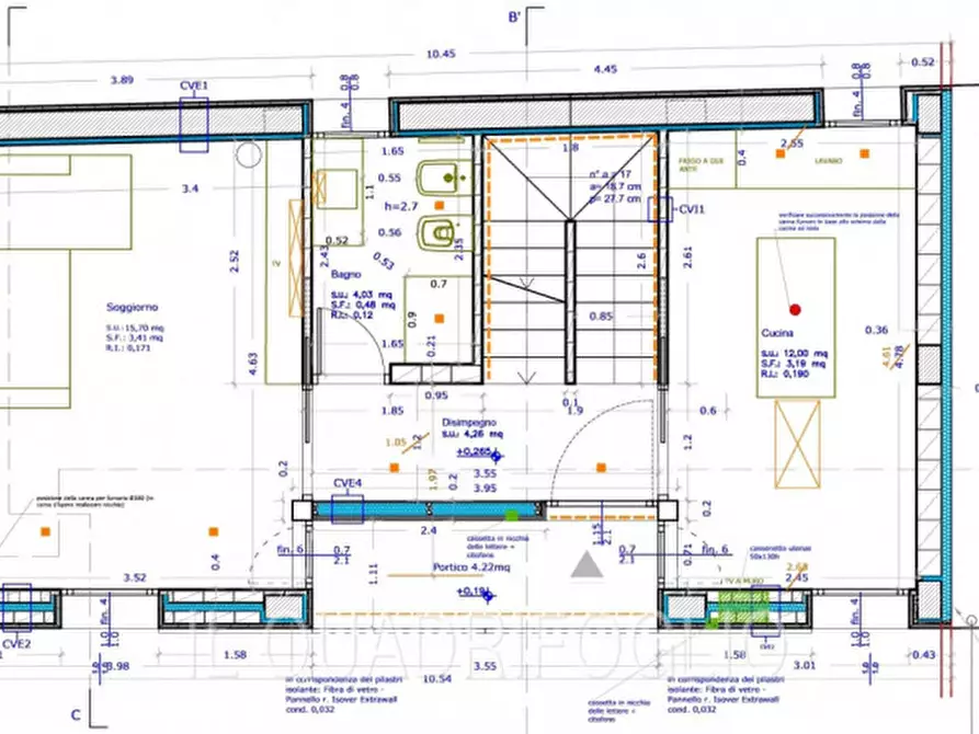Immagine 39 di Villetta a schiera in vendita  a Cesena