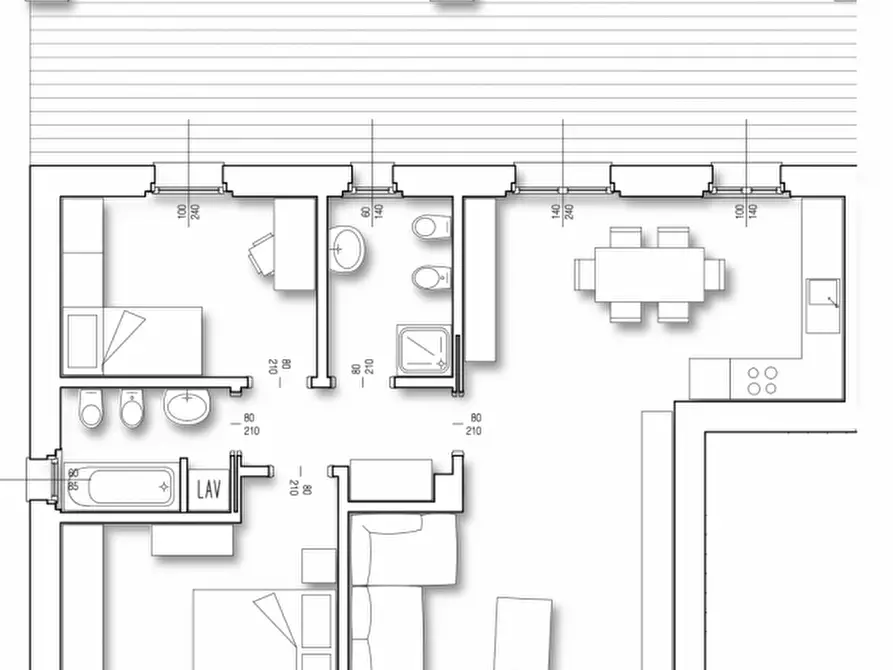 Immagine 29 di Appartamento in vendita  in Brescia Via Balardini a Brescia