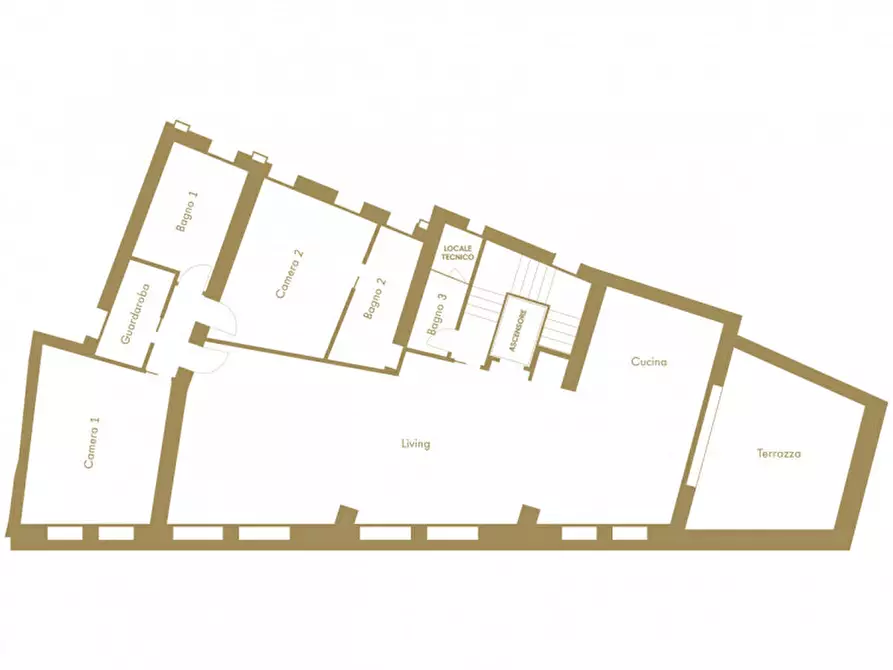 Immagine 13 di Attico in vendita  a Treviso