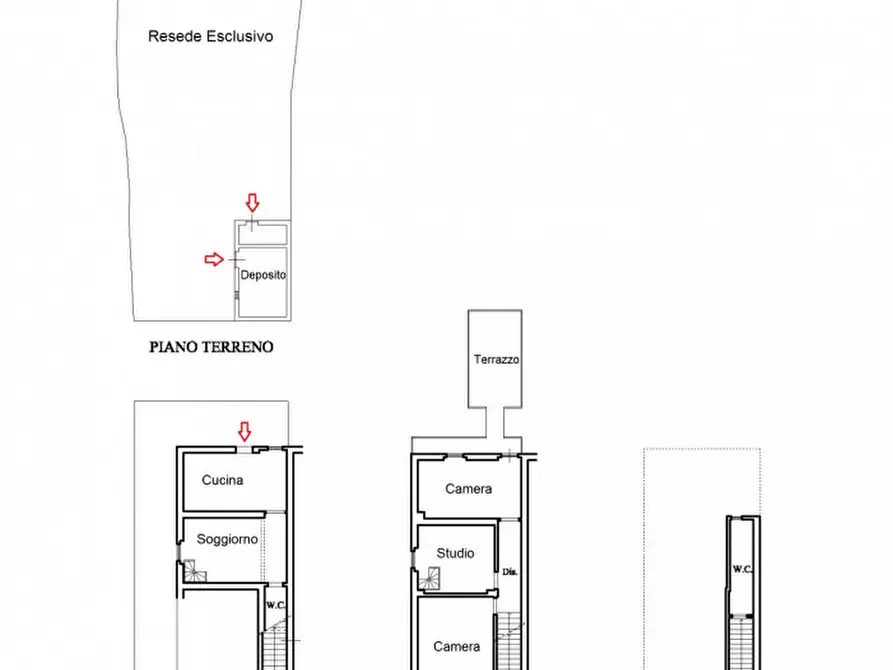 Immagine 19 di Casa bifamiliare in vendita  in via della resistenza a Montepulciano