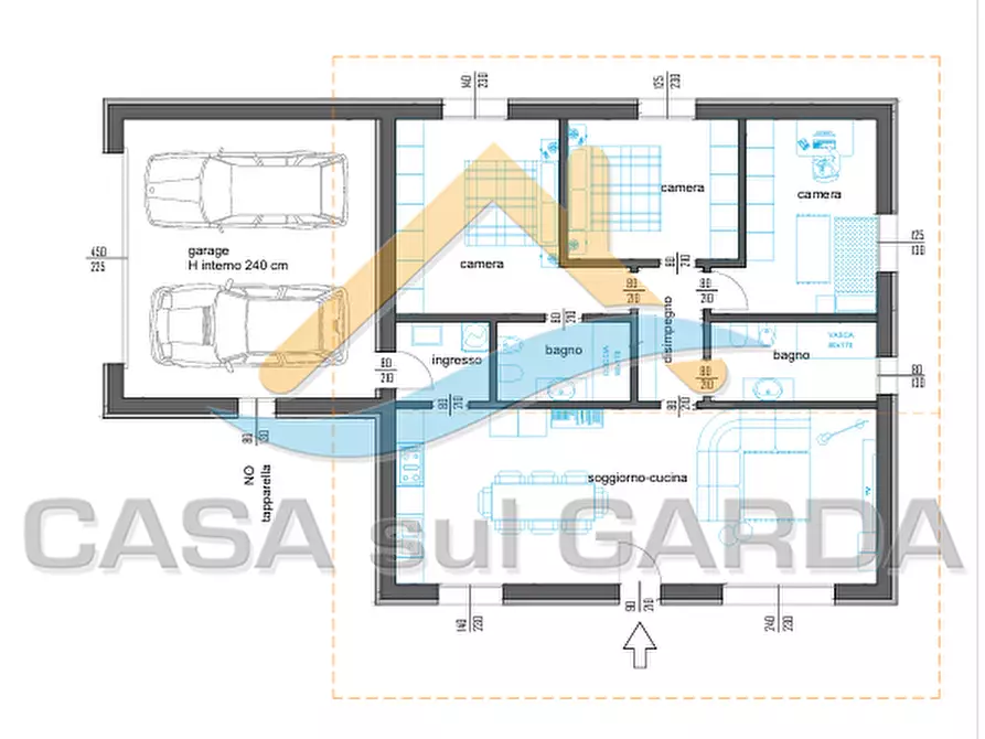 Immagine 15 di Villa in vendita  in Corso Giuseppe Garibaldi a Lonato del Garda