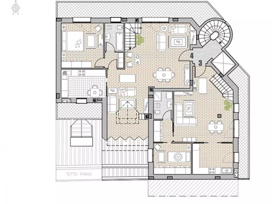 Immagine 2 di Appartamento in vendita  in via Cortusio a Padova