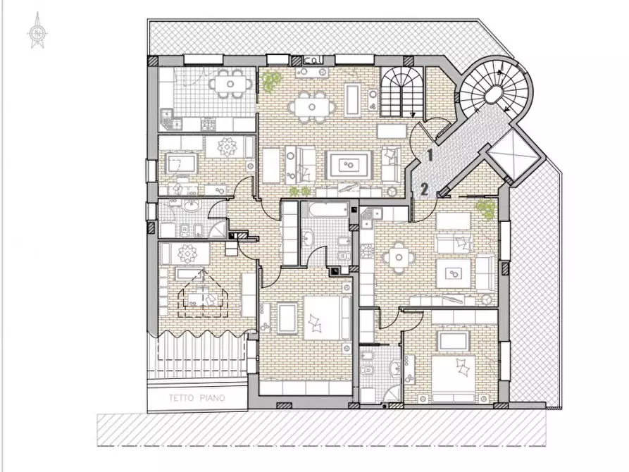 Immagine 26 di Appartamento in vendita  in via Cortusio a Padova