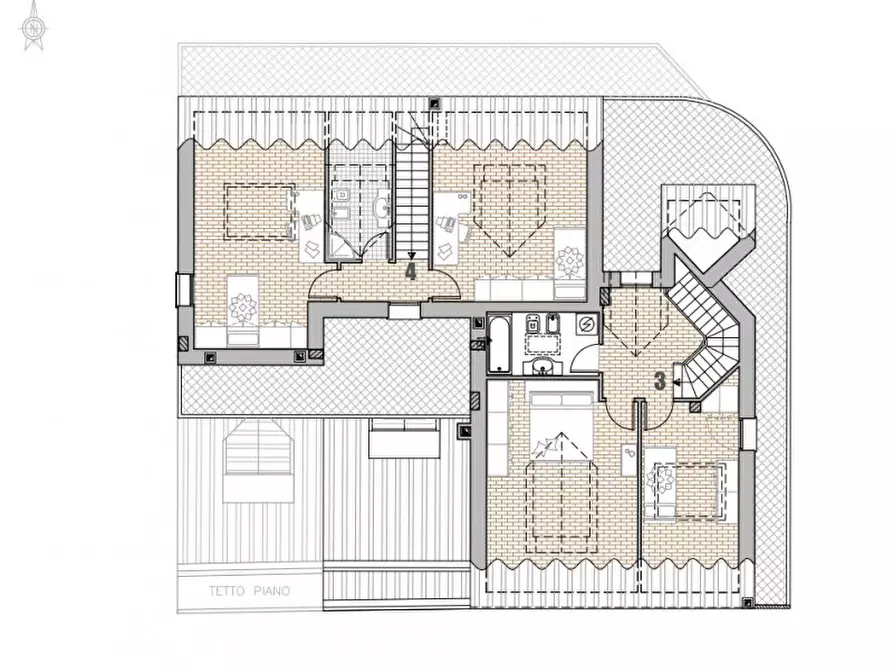 Immagine 30 di Appartamento in vendita  in via Cortusio a Padova