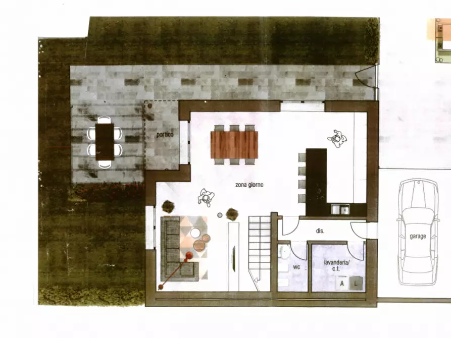 Immagine 4 di Casa bifamiliare in vendita  in Via Chiesa a Monticello Conte Otto