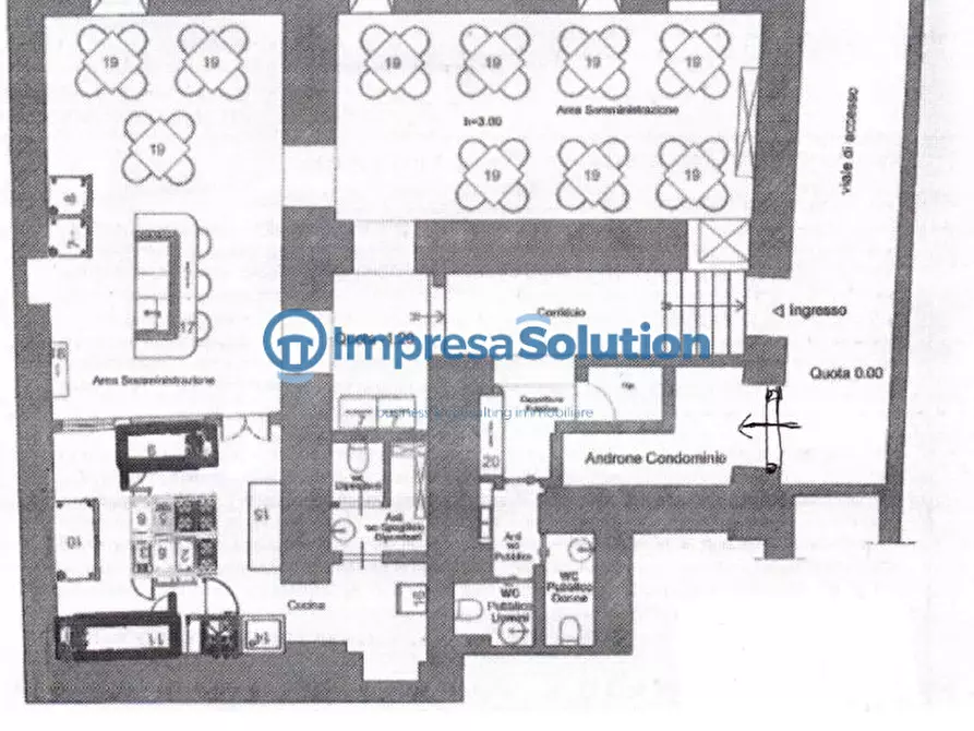Immagine 14 di Attività commerciale in vendita  in Via del Parco Margherita a Napoli