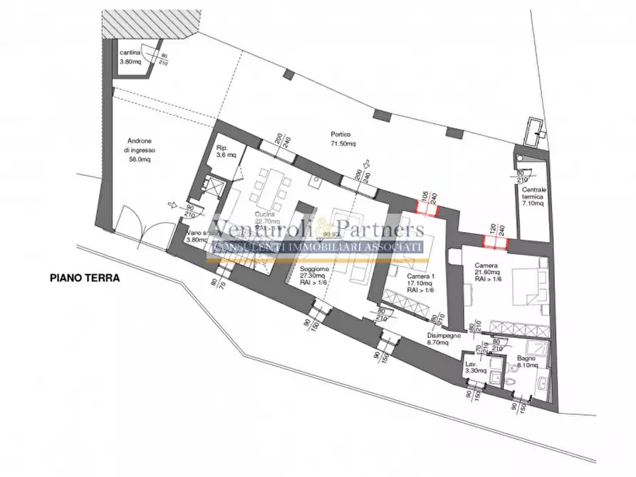 Immagine 17 di Rustico / casale in vendita  in via Garibaldi a Calvagese Della Riviera