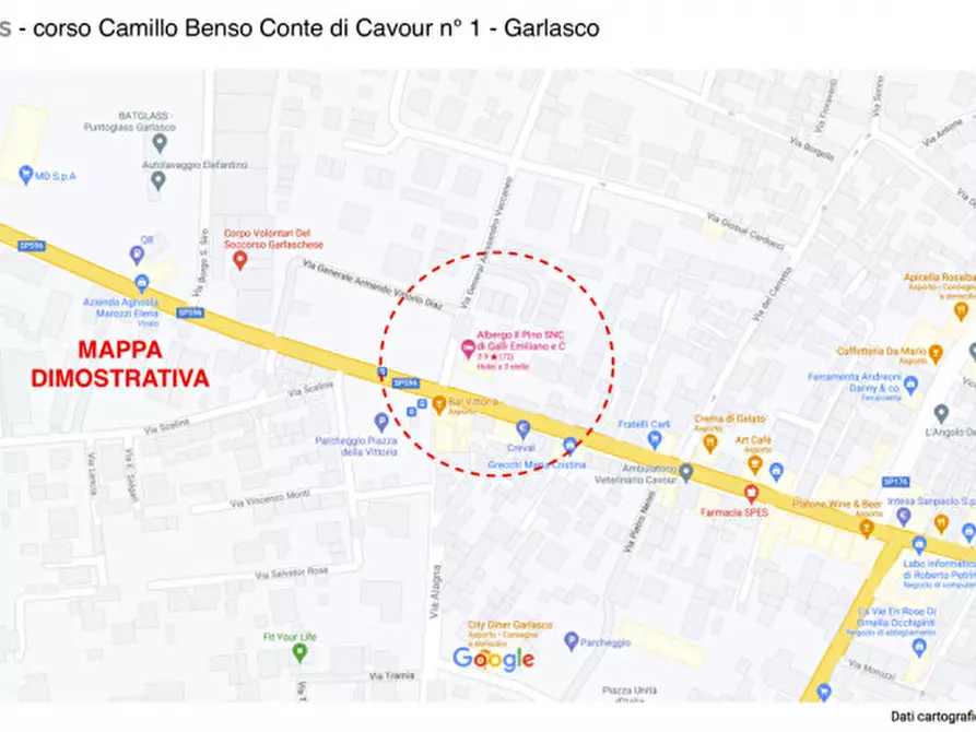 Immagine 20 di Hotel in vendita  in corso Camillo Benso Conte di Cavour n° 1 a Garlasco