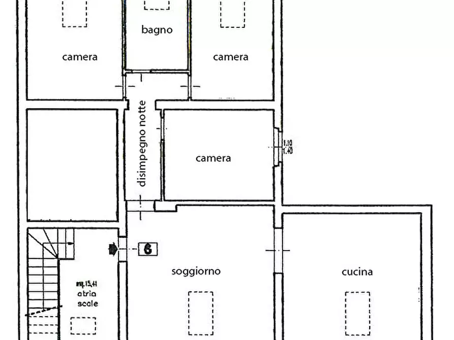Immagine 31 di Appartamento in vendita  in Via grazia cavanna, 68 a Sissa Trecasali