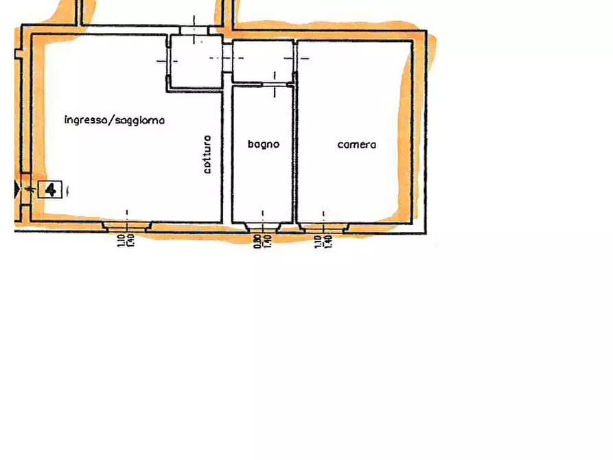 Immagine 23 di Appartamento in vendita  in Via grazia cavanna, 68 a Sissa Trecasali