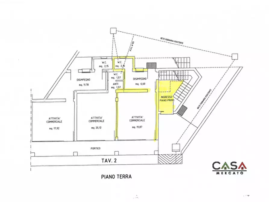 Immagine 1 di Ufficio in affitto  in Via San Giovanni a Cordenons