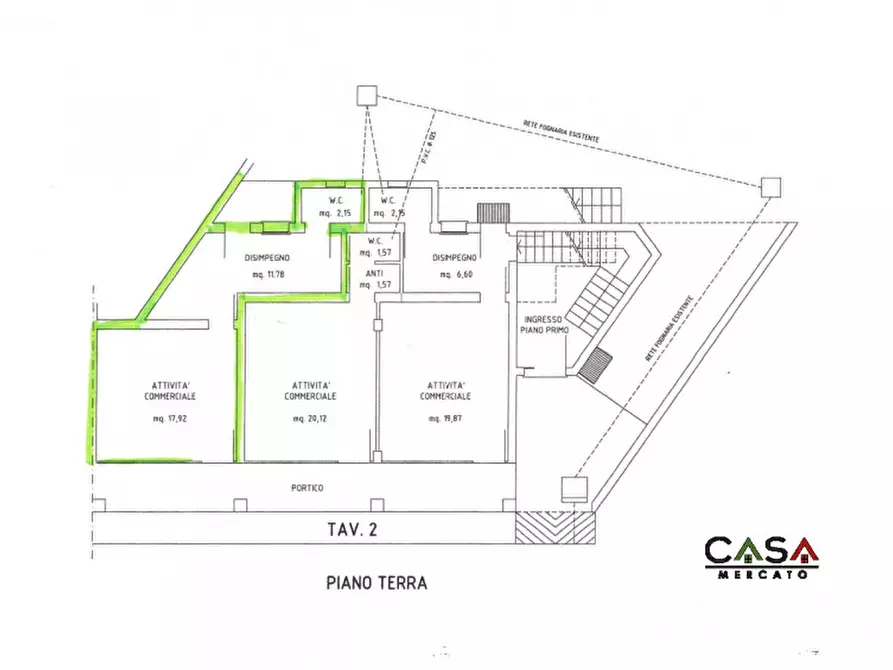Immagine 1 di Ufficio in affitto  in Via San Giovanni a Cordenons