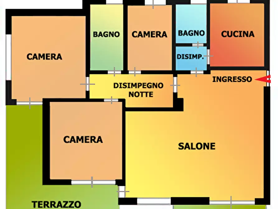Immagine 21 di Appartamento in vendita  in Corso Mazzini a San Remo