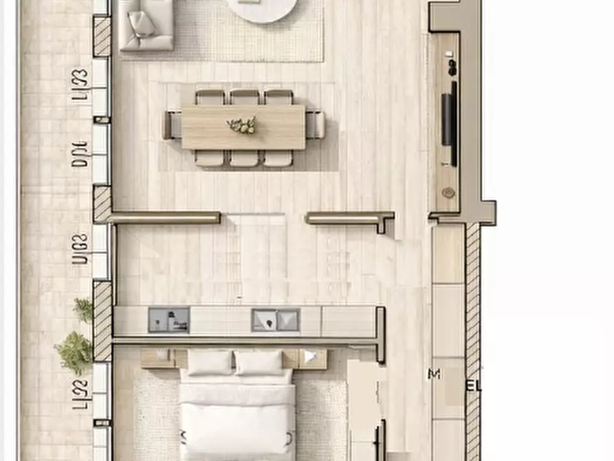 Immagine 3 di Appartamento in affitto  a Abano Terme