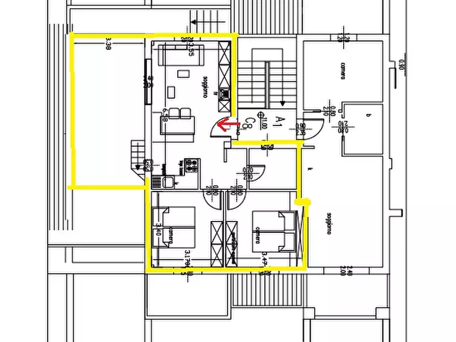 Immagine 25 di Attico in vendita  in Via dei Ginepri a Castiglione Della Pescaia