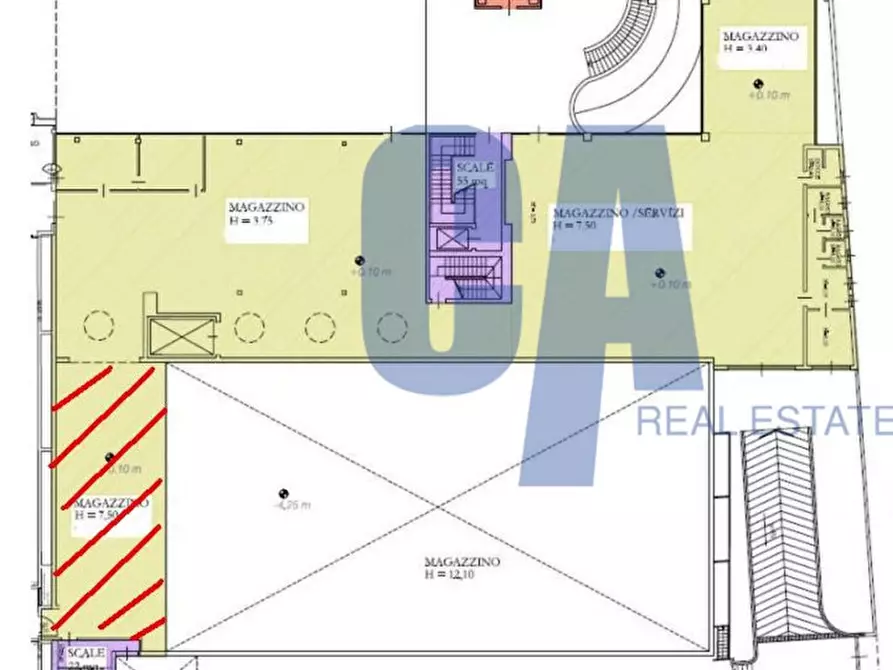 Immagine 16 di Palazzo in affitto  in VIA GALLARATE a Milano