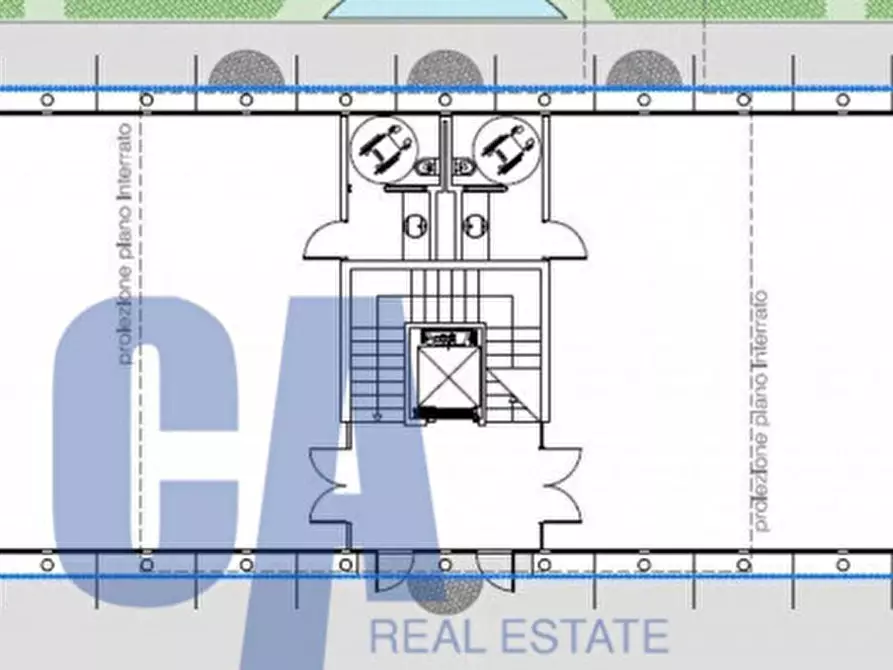 Immagine 23 di Palazzo in affitto  in VIA BURAGO a Vimercate