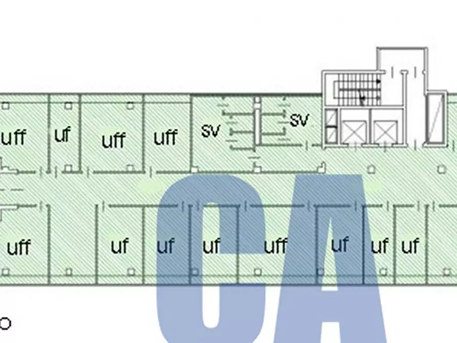 Immagine 23 di Ufficio in affitto  in VIA FANTOLI GAUDENZIO a Milano