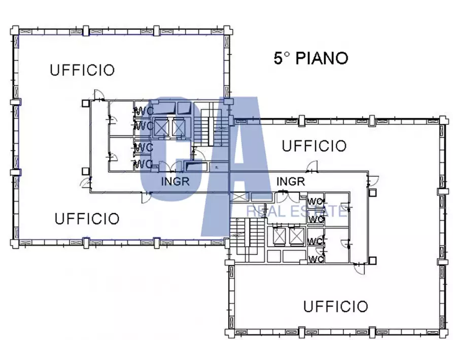Immagine 15 di Ufficio in affitto  in PIAZZALE CORVETTO LUIGI EMANUELE a Milano