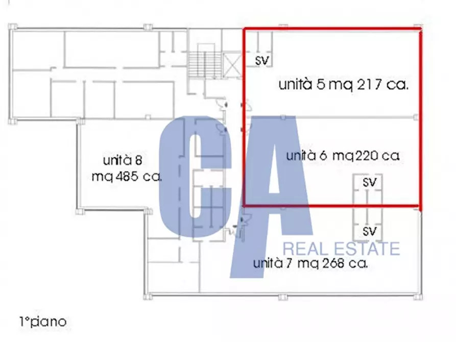 Immagine 22 di Ufficio in affitto  in VIA VERDI G. a Caponago