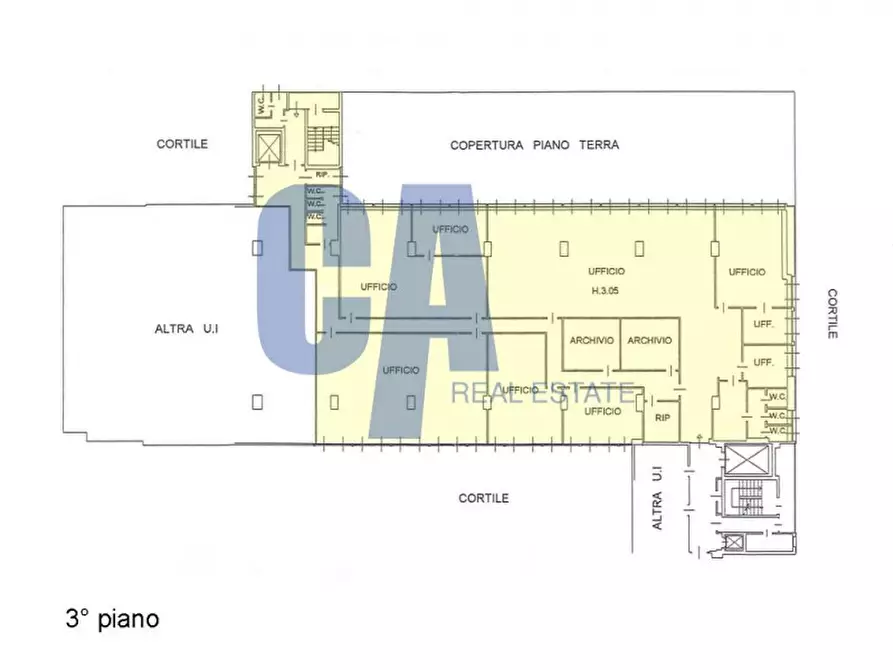 Immagine 9 di Ufficio in affitto  in VIA MECENATE a Milano