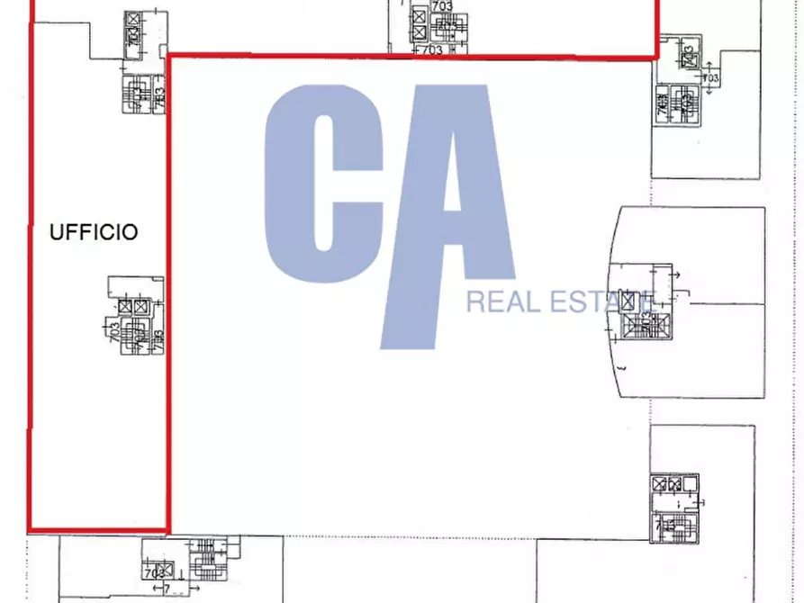 Immagine 15 di Ufficio in affitto  in VIA ROMA a Segrate