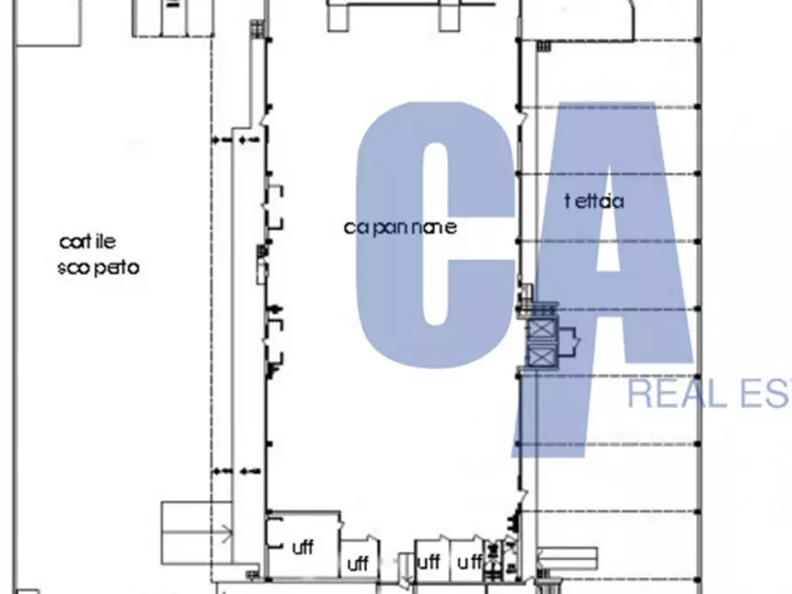 Immagine 22 di Capannone industriale in vendita  in VIA MECENATE a Milano