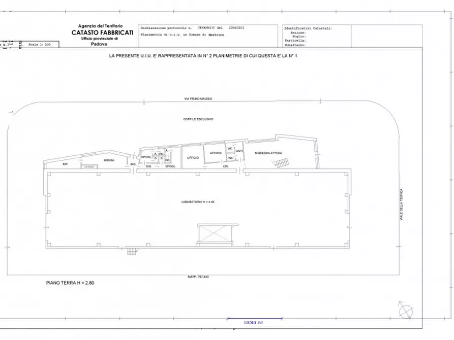 Immagine 31 di Capannone industriale in affitto  in VIALE DEL LAVORO a Mestrino