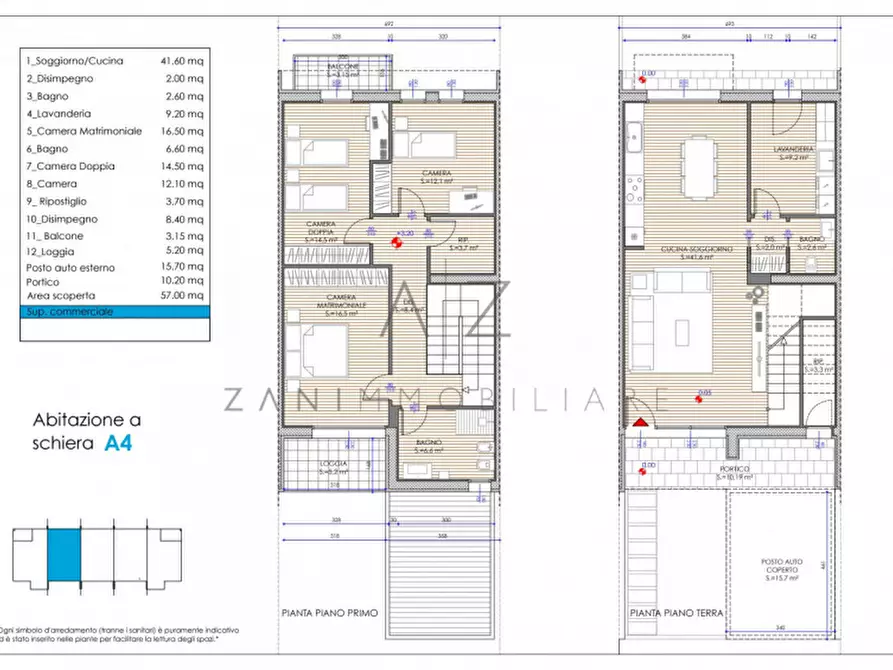 Immagine 2 di Villetta a schiera in vendita  in Via dei Gelsi a Resana
