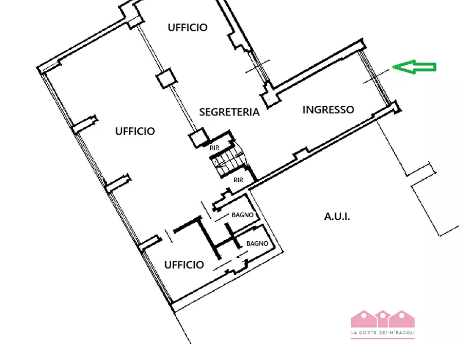 Immagine 10 di Ufficio in vendita  in Via dei Cappuccini 60 a Vicenza