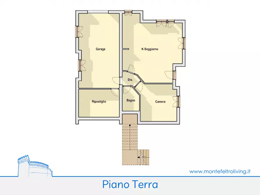 Immagine 22 di Casa bifamiliare in vendita  in Via Giovanni XXIII a Piandimeleto