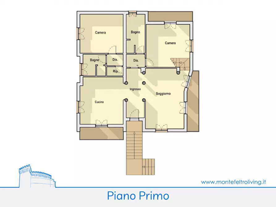 Immagine 23 di Casa bifamiliare in vendita  in Via Giovanni XXIII a Piandimeleto