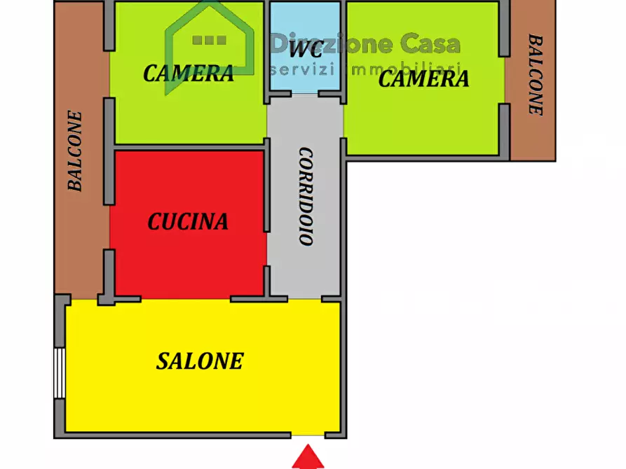 Immagine 2 di Appartamento in affitto  in VIA ANTICA GIARDINI a Giugliano In Campania