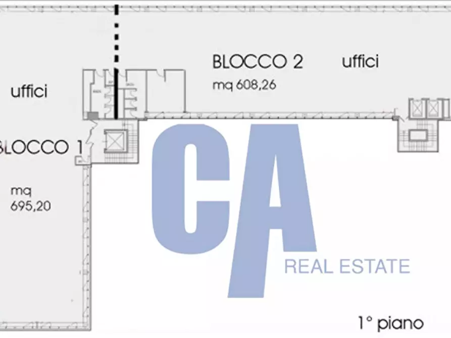 Immagine 15 di Ufficio in affitto  in VIA GRANDI A. a Vimodrone