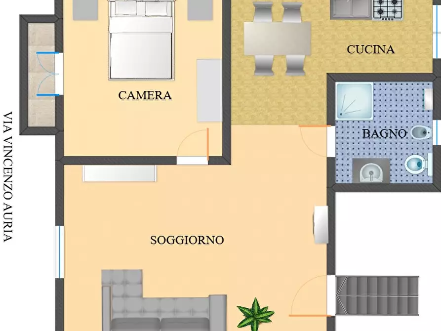 Immagine 24 di Appartamento in affitto  a Palermo