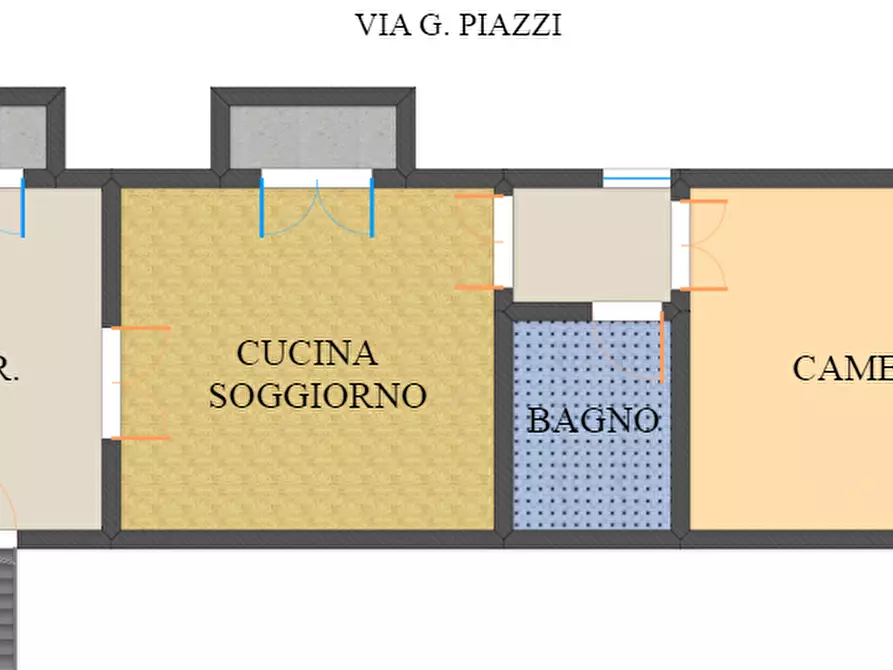 Immagine 31 di Appartamento in affitto  in Via Giuseppe Piazzi a Palermo